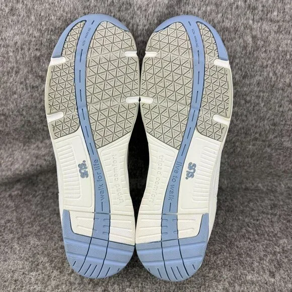 ✅ Women's 12S SAS Tour White Leather Comfort Walking Shoes MADE IN THE USA - Picture 6 of 15